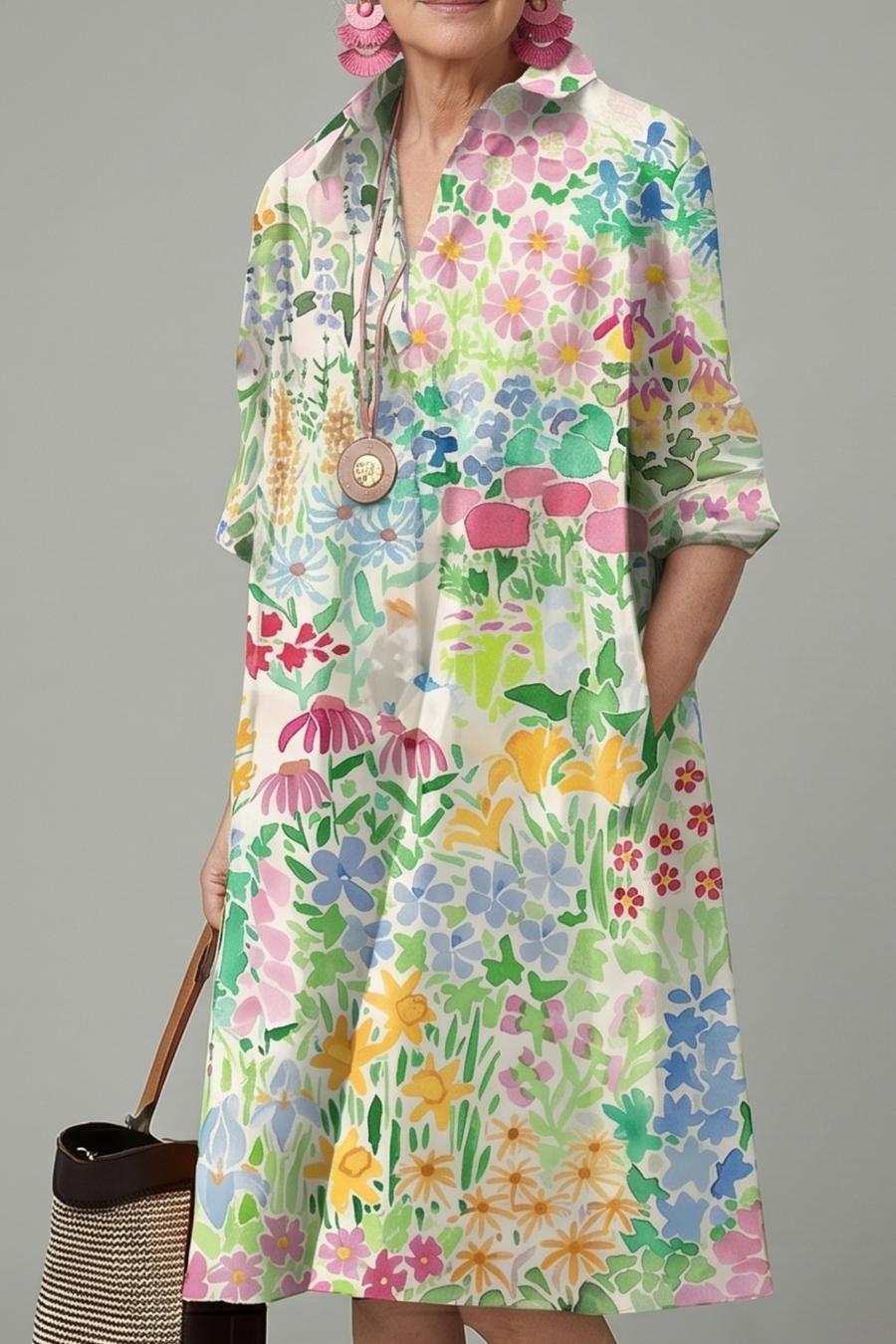 Paige | Elegant and tailored midi dress