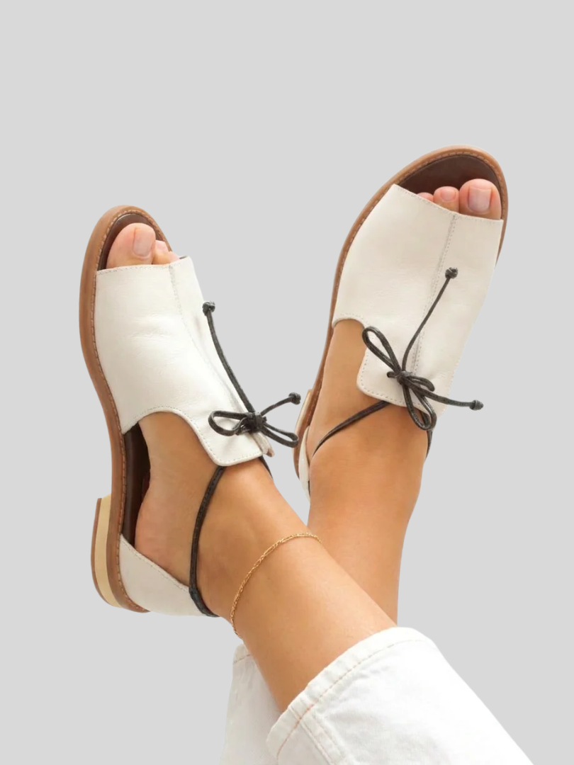 Olive™ | Leather Summer Sandals