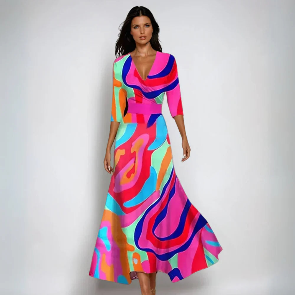 Sofie | Stylish Floral Wrap Dress