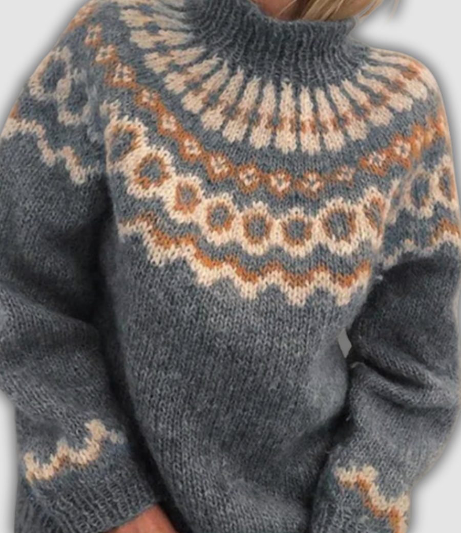 THE MARGELLA | RETRO TURTLENECK SWEATER