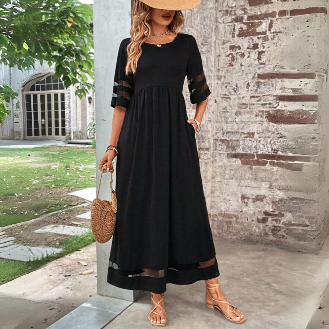 Aubrey™ | Flattering Tummy-Smoothing Midi Dress
