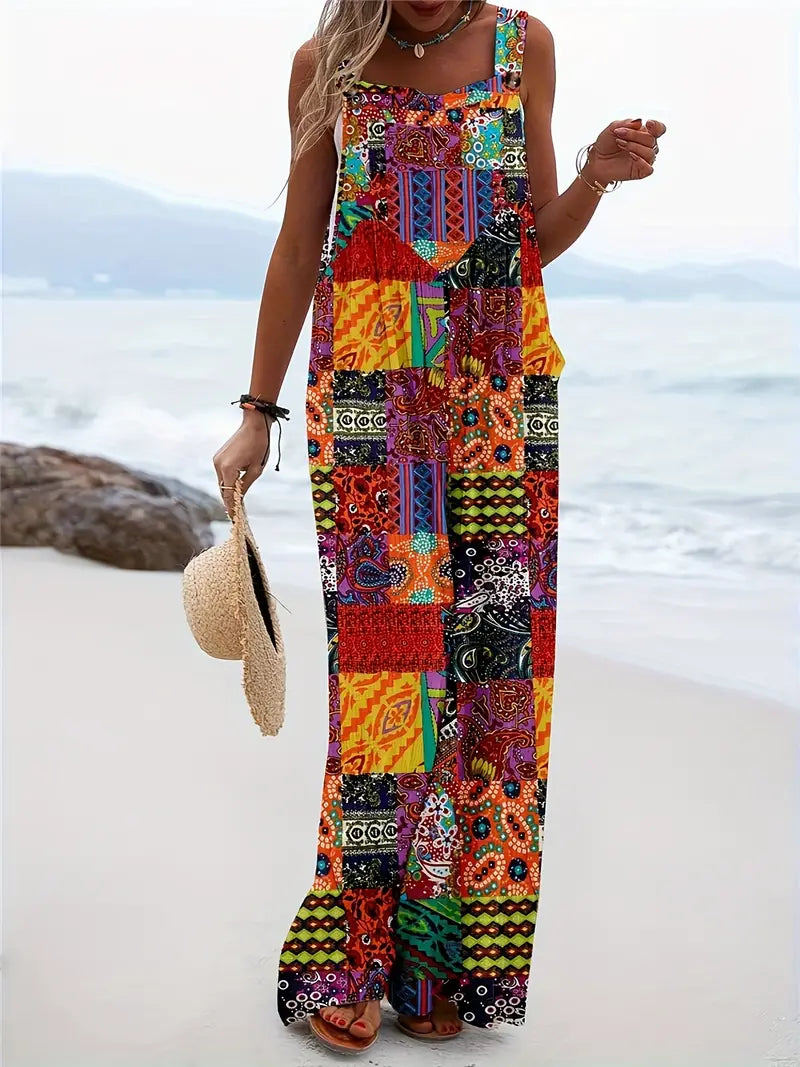Novi | Color Block Jumpsuit