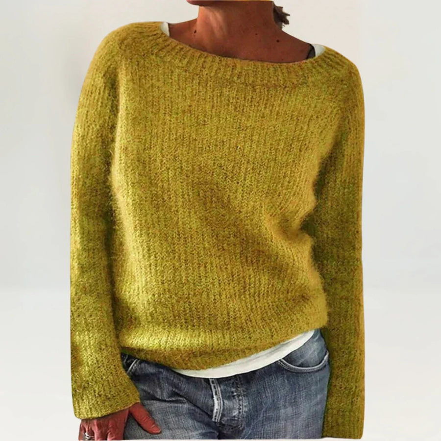 ROSE | COZY SWEATER YELLOW