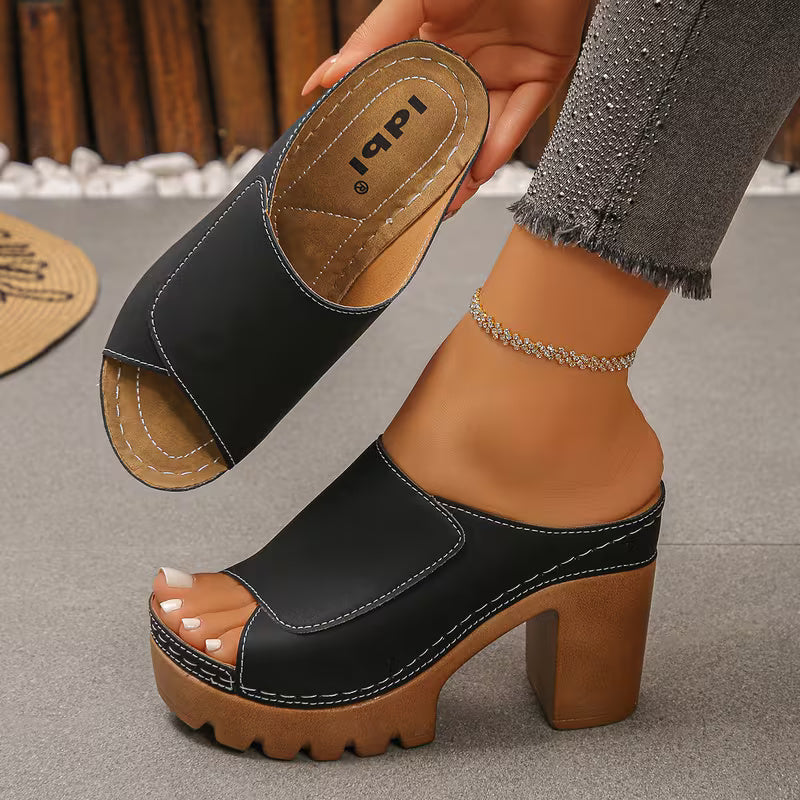Giulia | Elegant and Comfortable Heeled Sandals