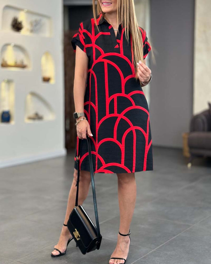 Emily | Dress with Short Sleeves
