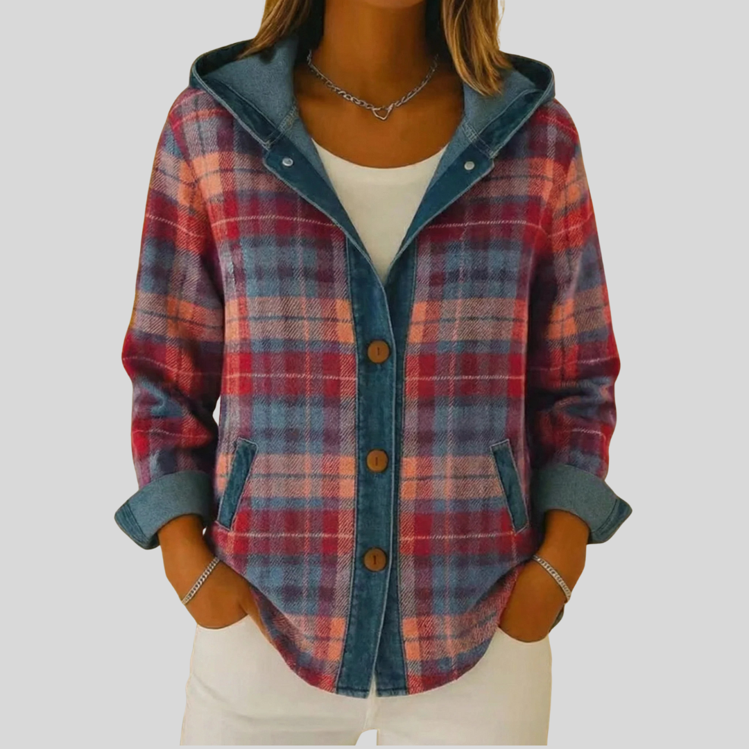 Kellaway™ | Checked Hooded Shacket