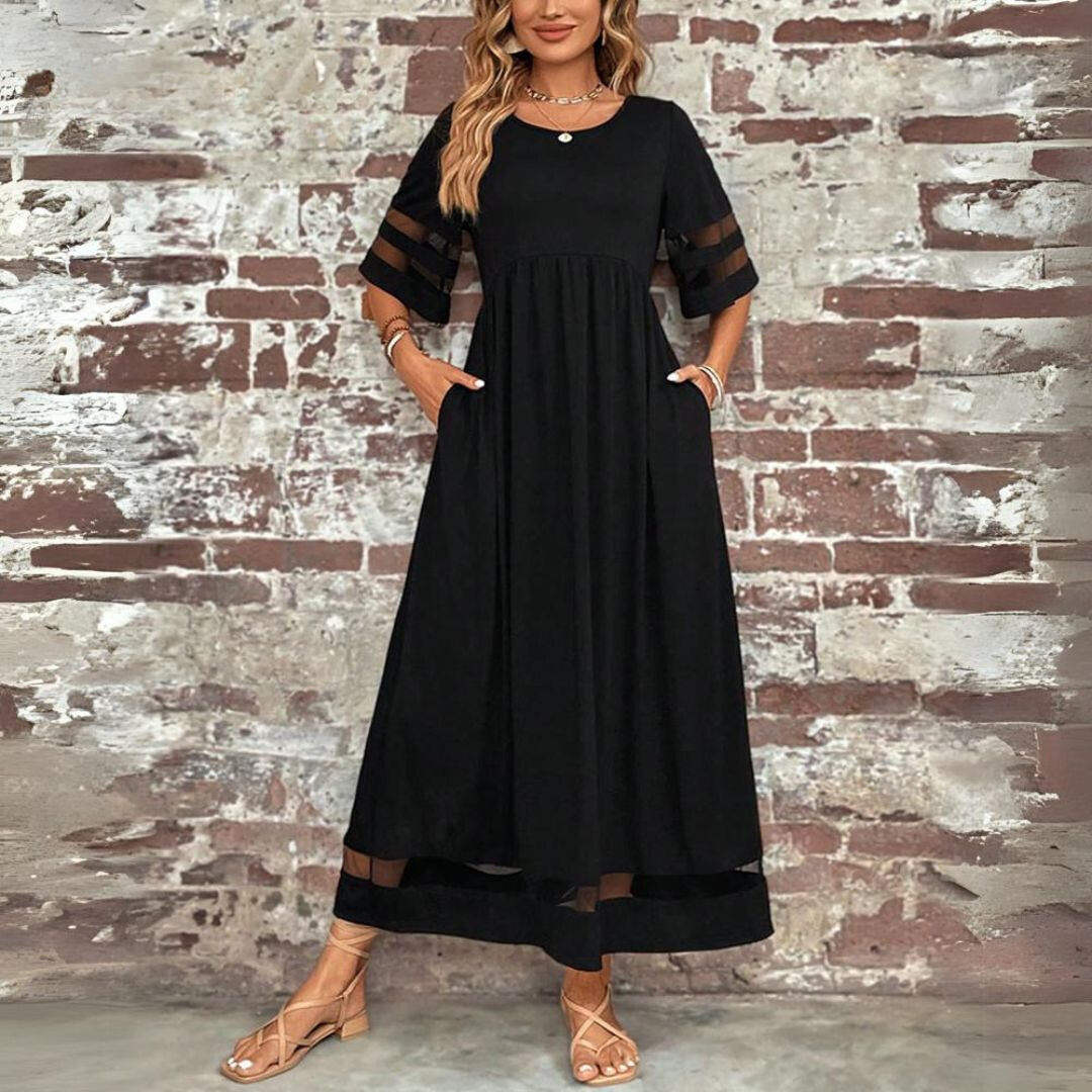 Aubrey™ | Flattering Tummy-Smoothing Midi Dress