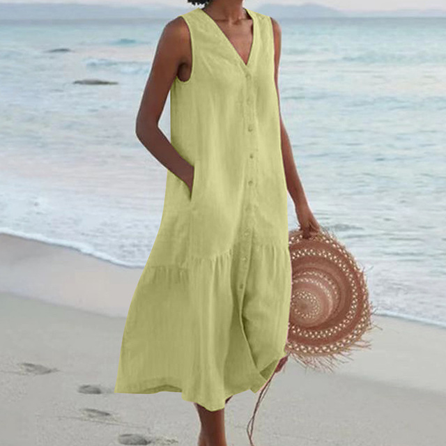 Lone | Summer V-neck Dress