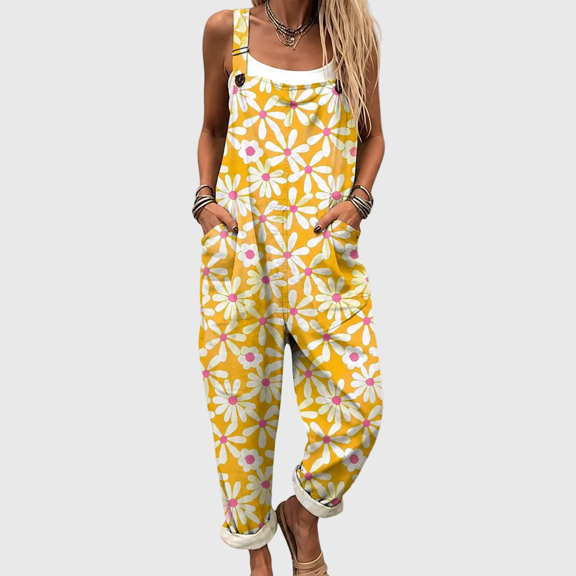 Relaxed Jumpsuit Margherita Sunny