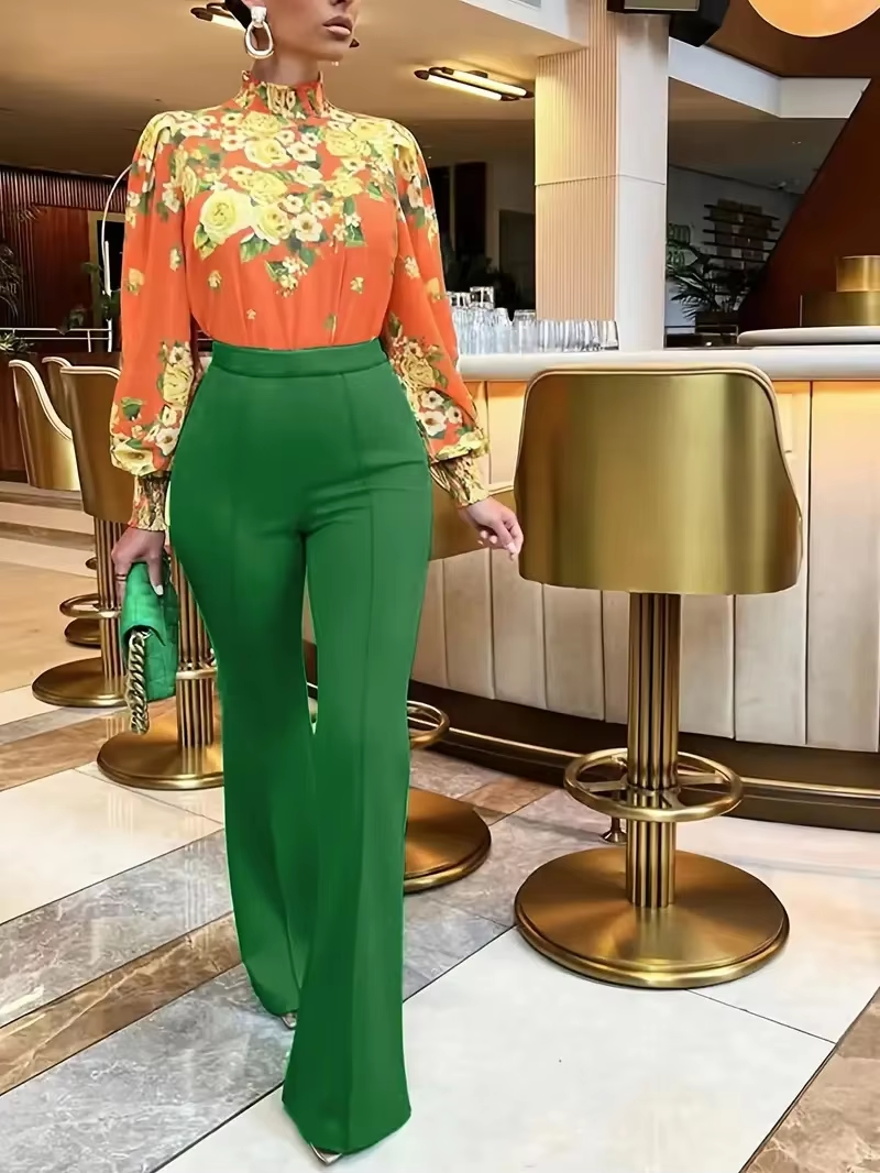 April | Slim Flare Pants