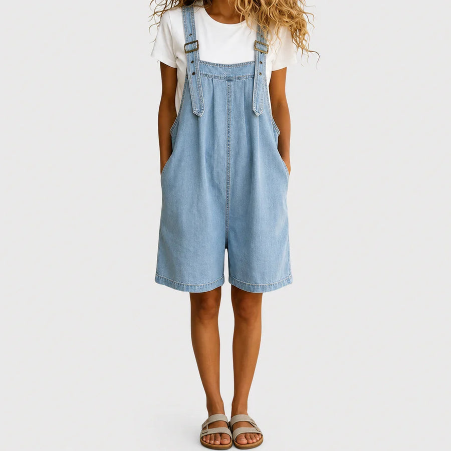 Mariela Short Jumpsuit with Wide and Comfortable Cut