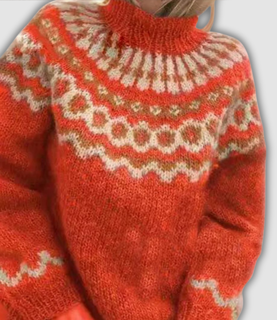 THE MARGELLA | RETRO TURTLENECK SWEATER