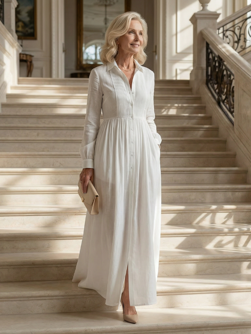 Lioren | Soft Flow Maxi Dress