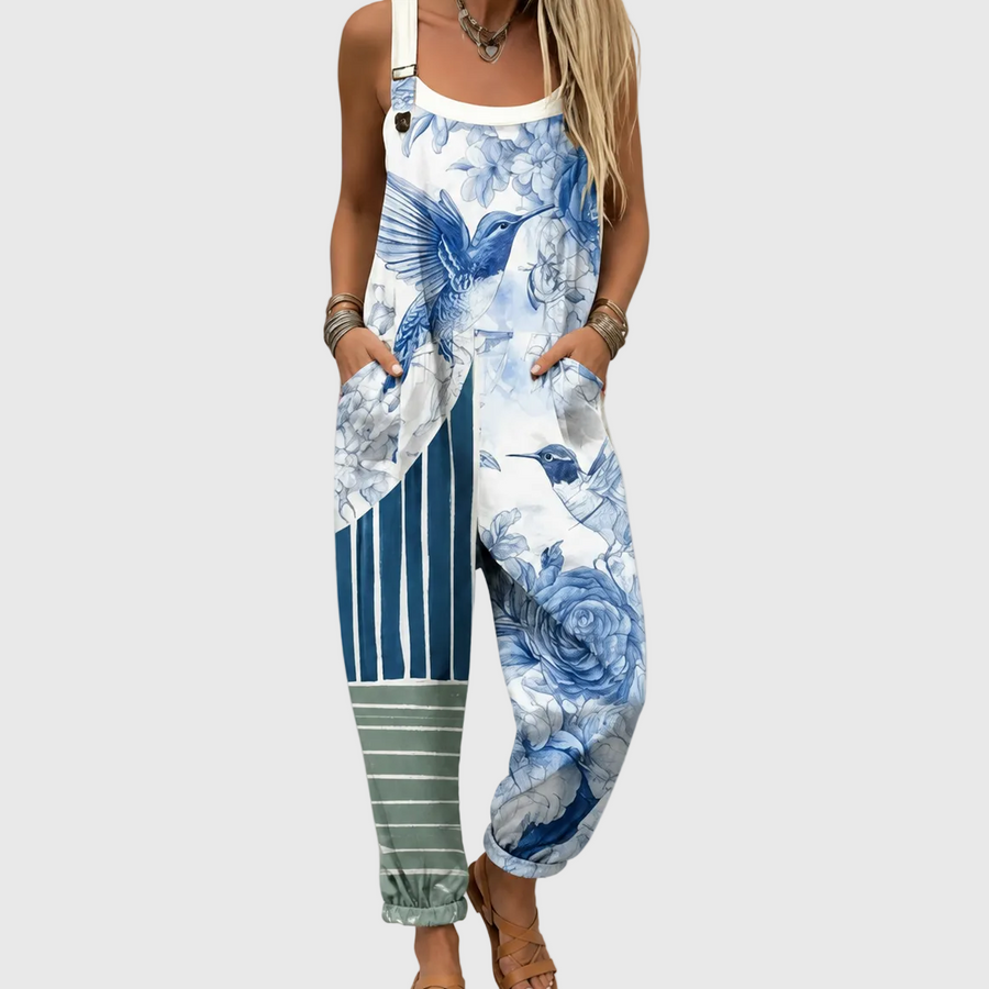 Azure Garden Overalls