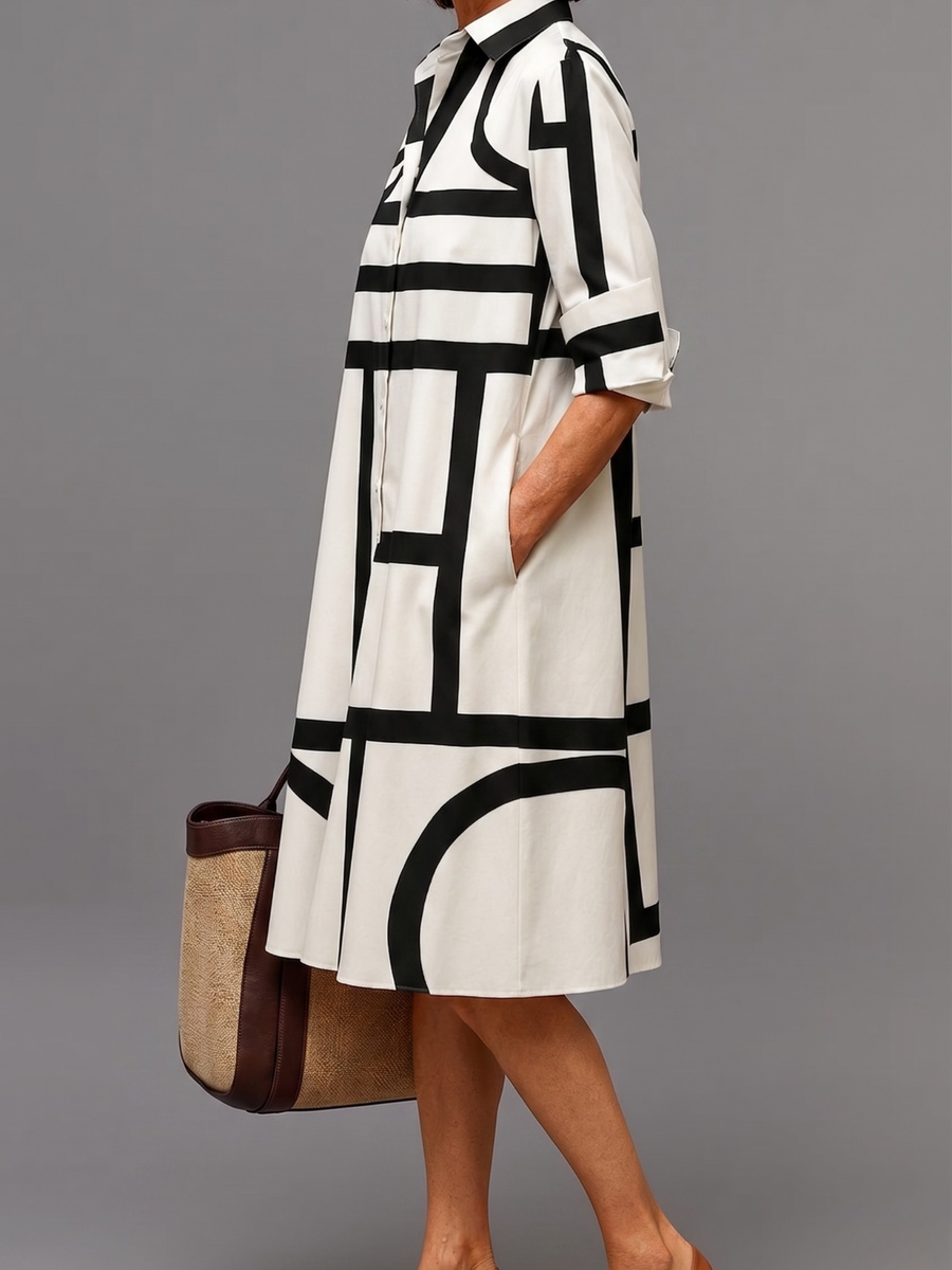 Ellie | Elegant and refined midi dress