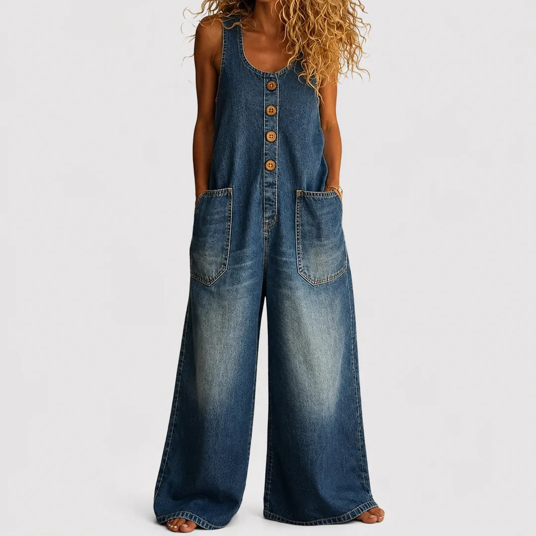 Andrea Loose and Comfortable Design Jumpsuit
