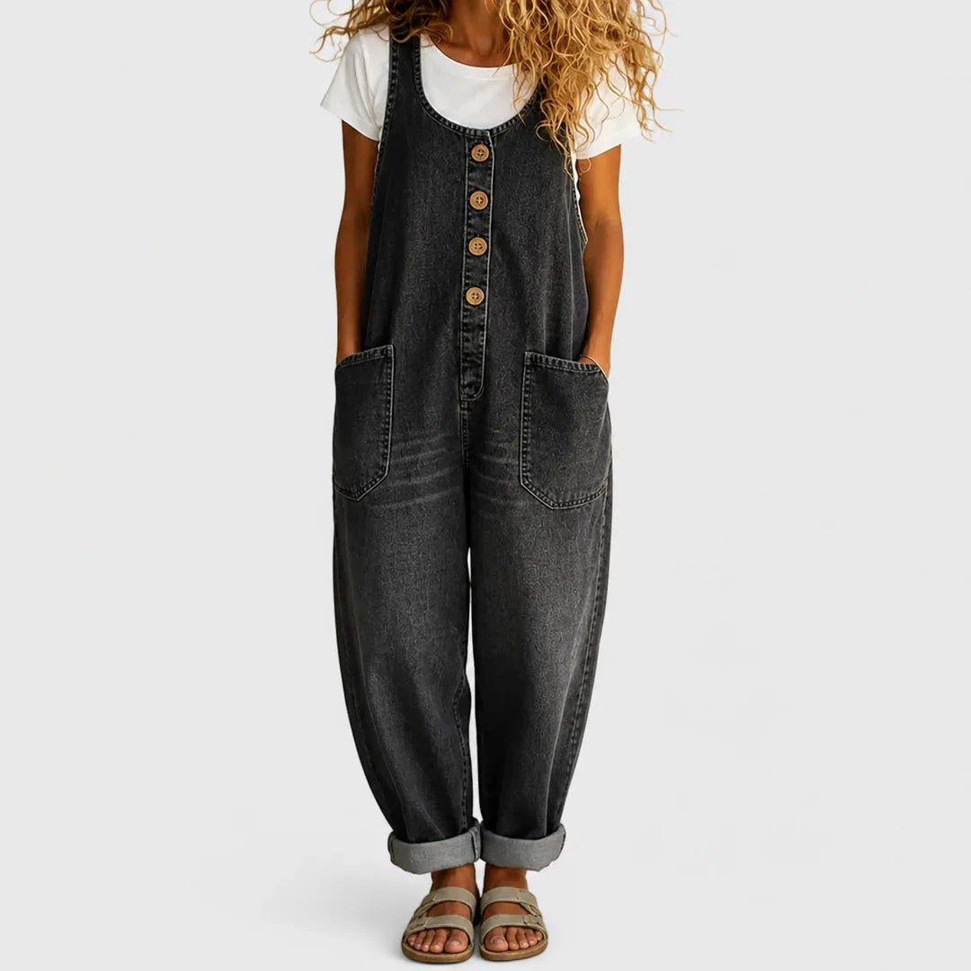 Andrea Loose and Comfortable Design Jumpsuit