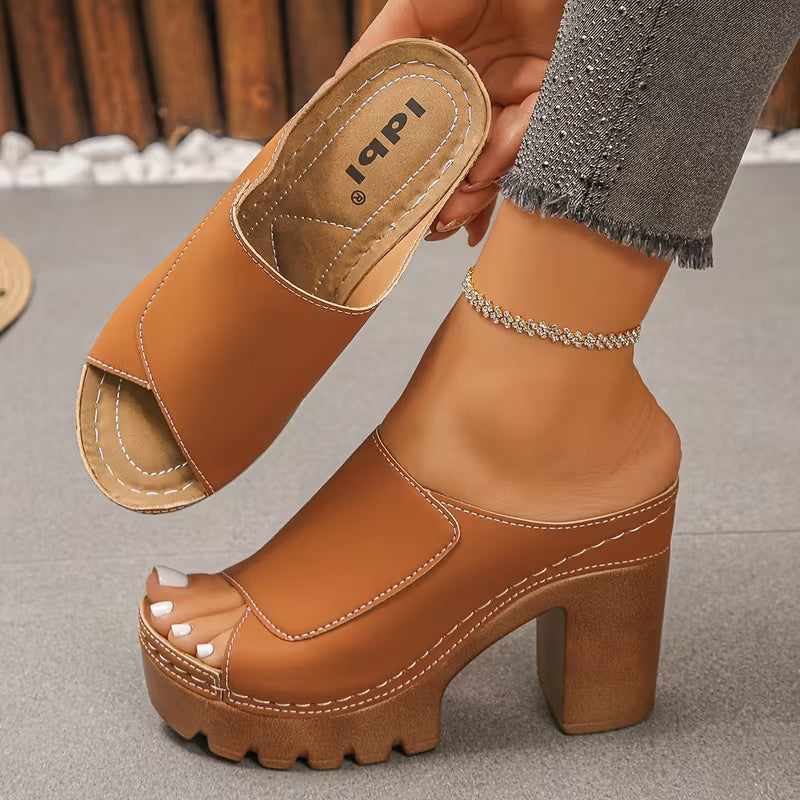 Giulia | Elegant and Comfortable Heeled Sandals