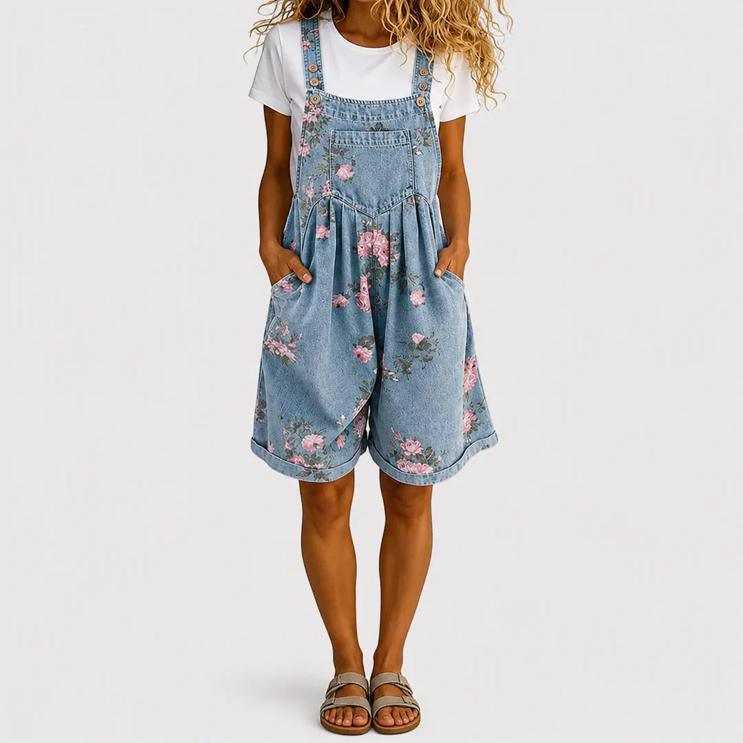 Kiara Short Floral Bohemian Style