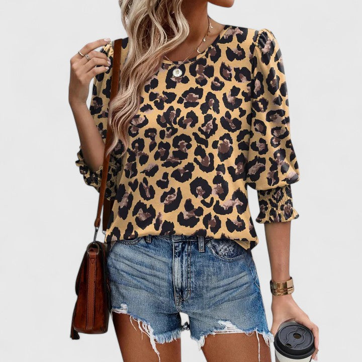 Jamie | Elegant Smocked Top
