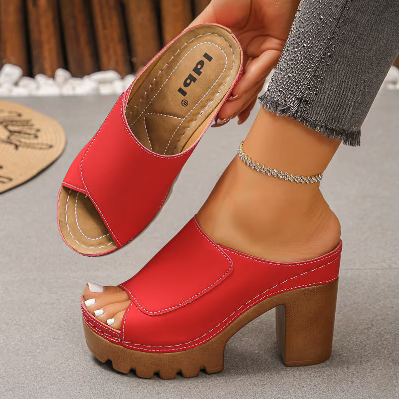 Giulia | Elegant and Comfortable Heeled Sandals