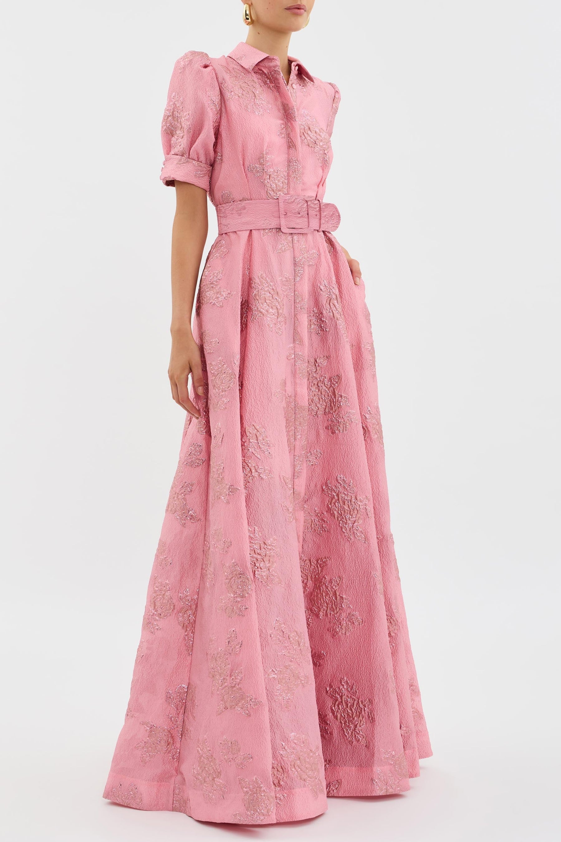 Aria™ | Dress with Short Puff Sleeves