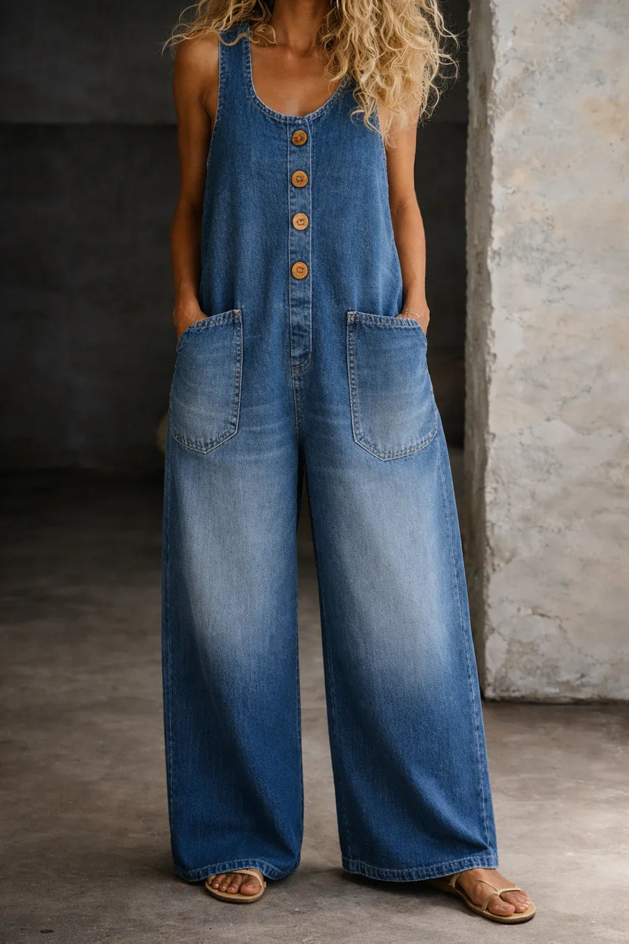 Olivia Loose and Comfortable Jumpsuit
