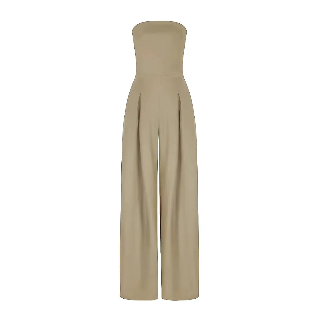 Amber | Strapless Jumpsuit