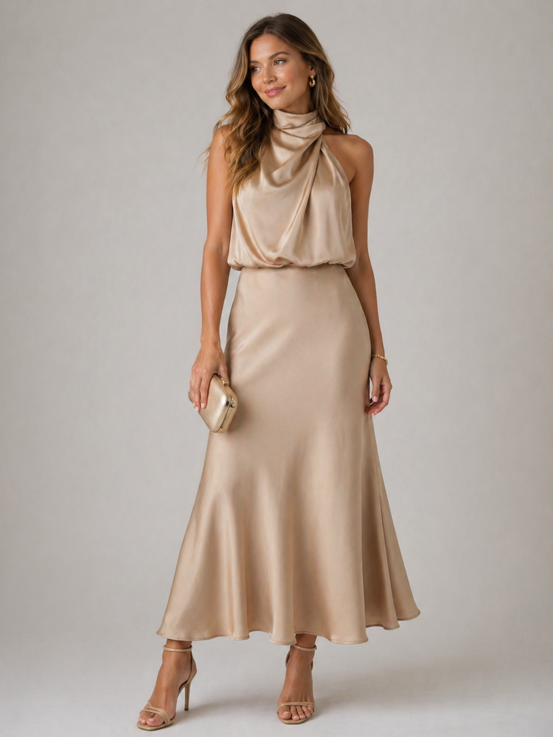 Scott & Allison™ | Draped Dress