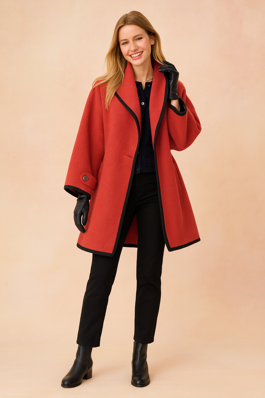 Stylish Warm Padded Mid-Length Winter Jacket for Women