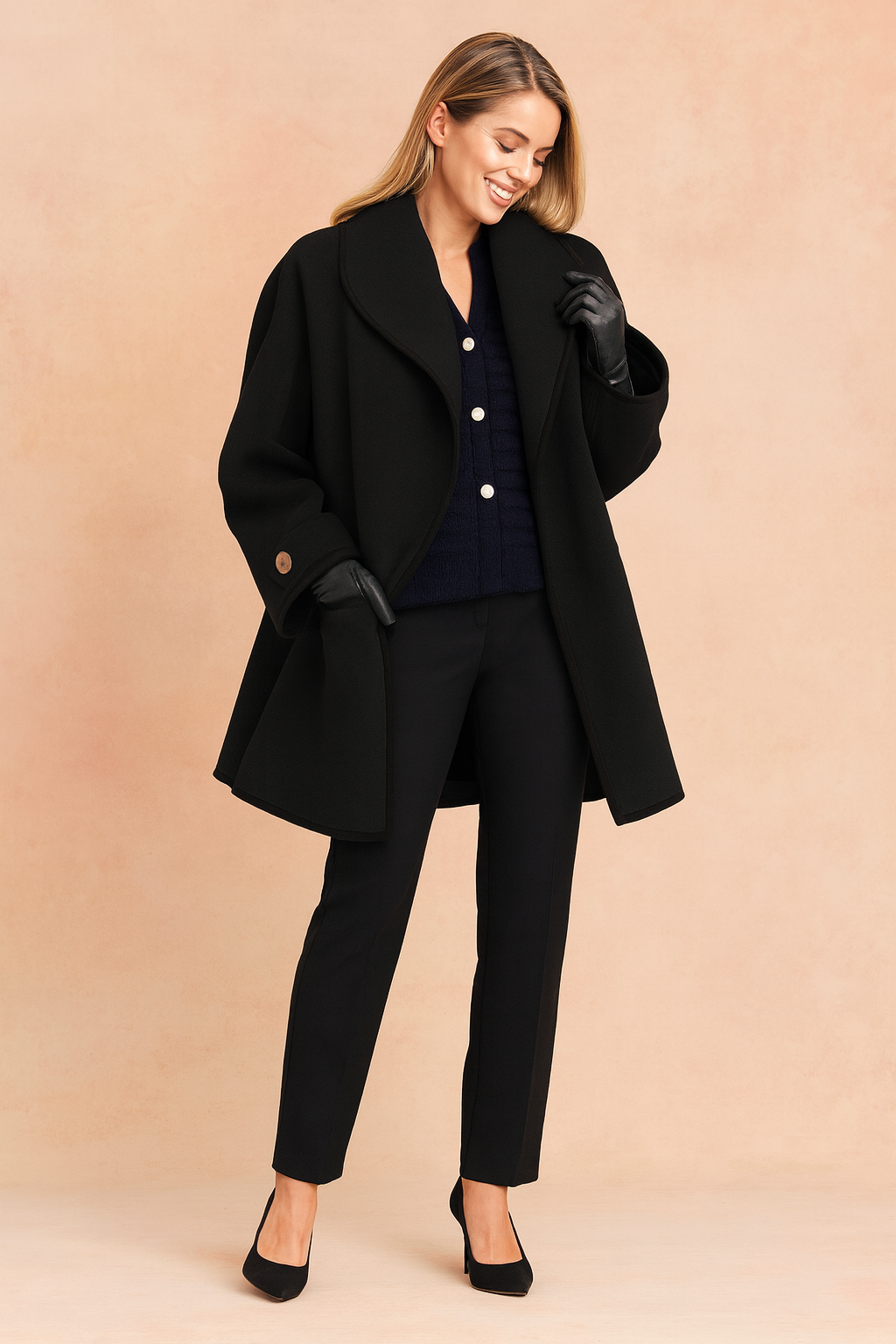 Stylish Warm Padded Mid-Length Winter Jacket for Women
