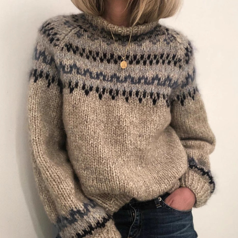 THE SIVELLE| RETRO SWEATER