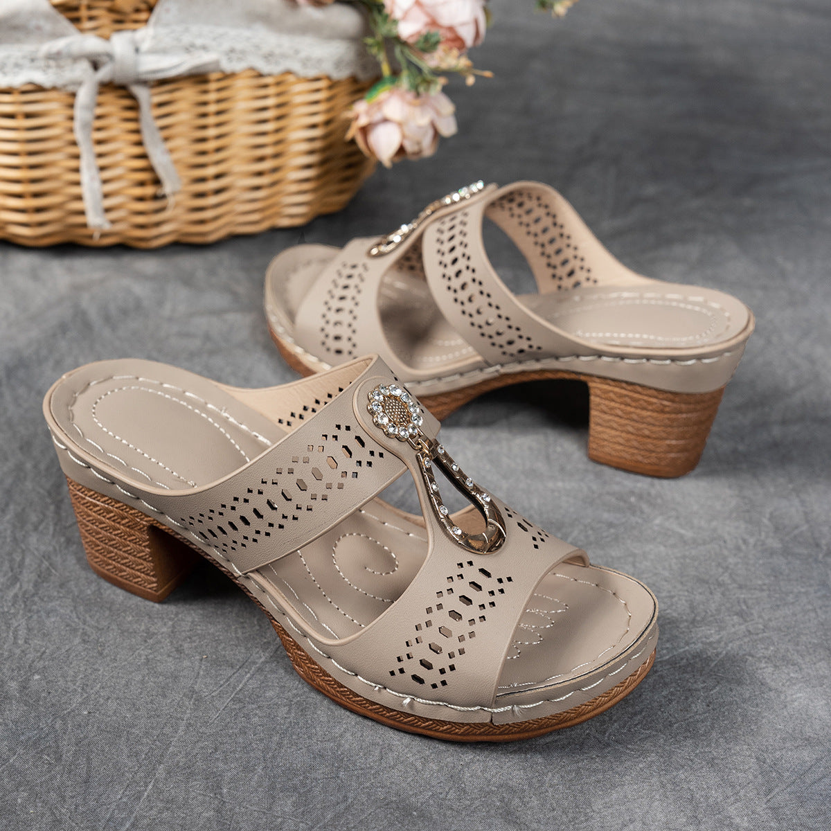Linda | High Heel Orthopedic Comfort Sandals