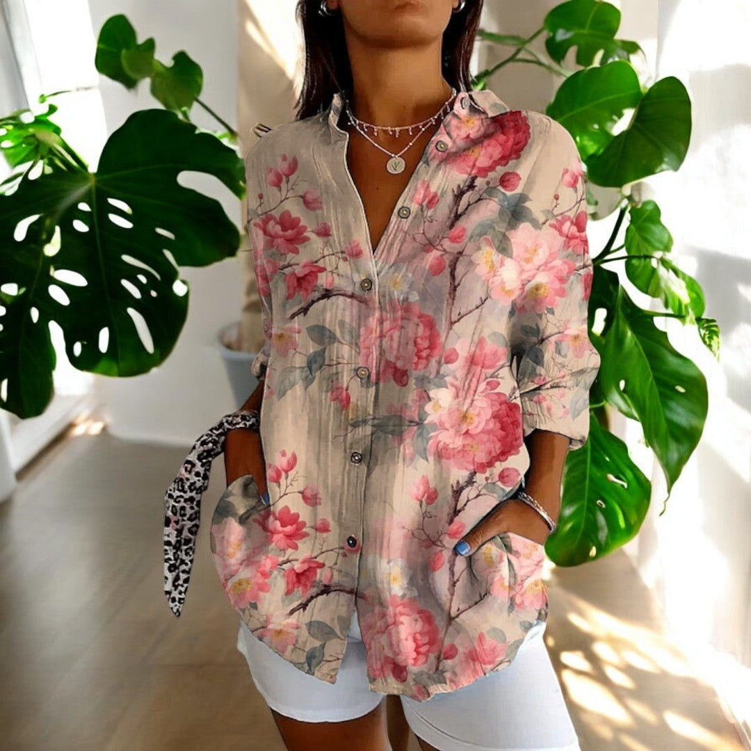 Erika | Vintage Flower Blouse