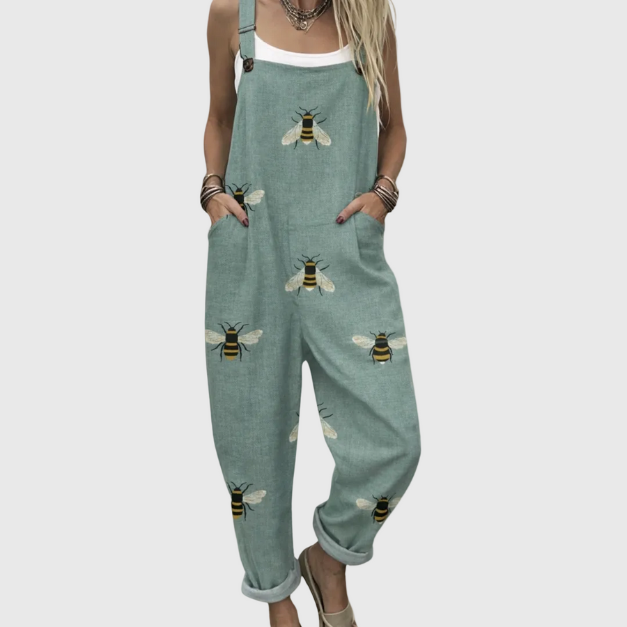 Comfortable Printed Jumpsuit