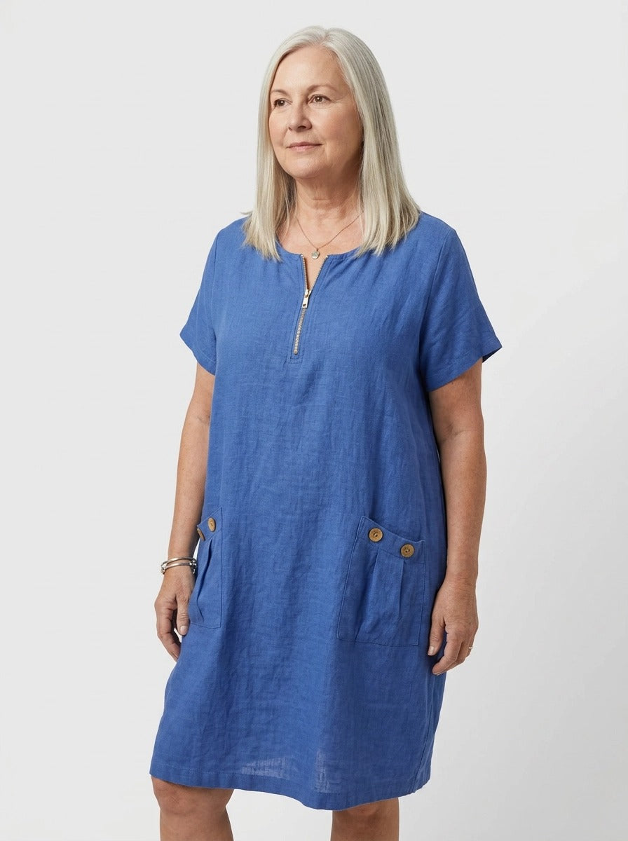 Nina™ | Zip-Up Dress