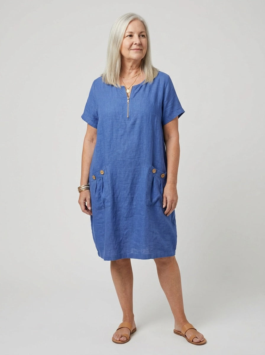 Nina™ | Zip-Up Dress