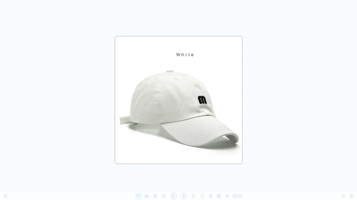 Blair | Cotton Embroidered Snapback Cap
