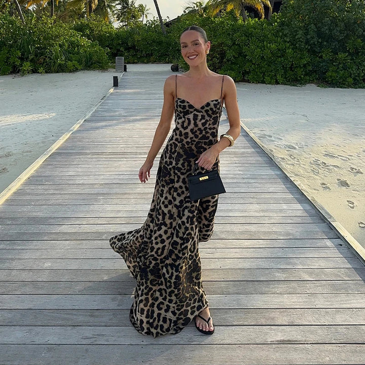 Loisa | Leopard Maxi Dress