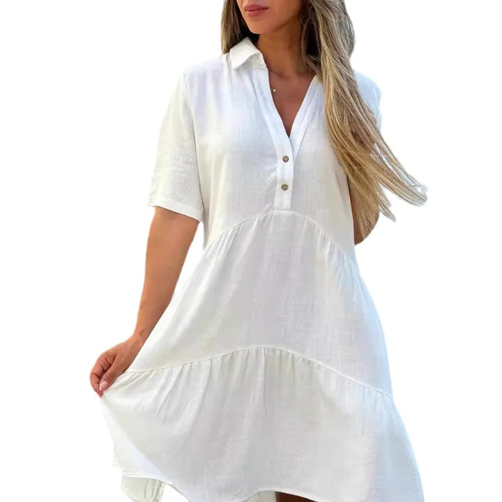 Jaya | V-Neck Mini Dress