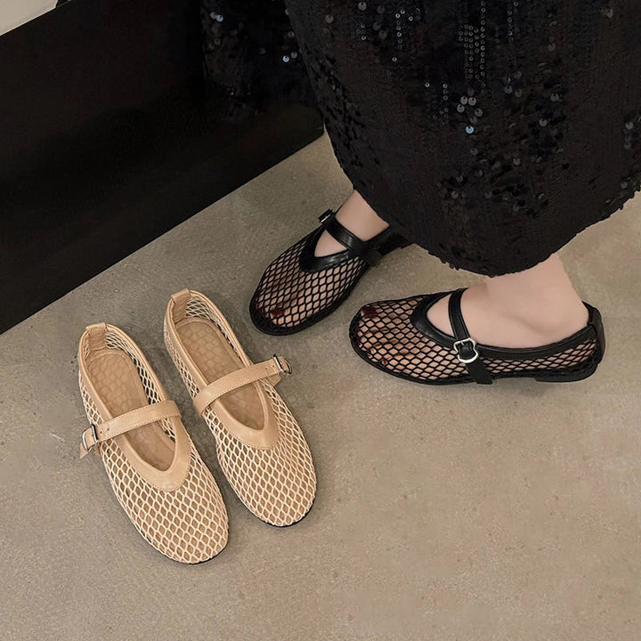 Remi | Airy Ballerinas with Adjustable Strap
