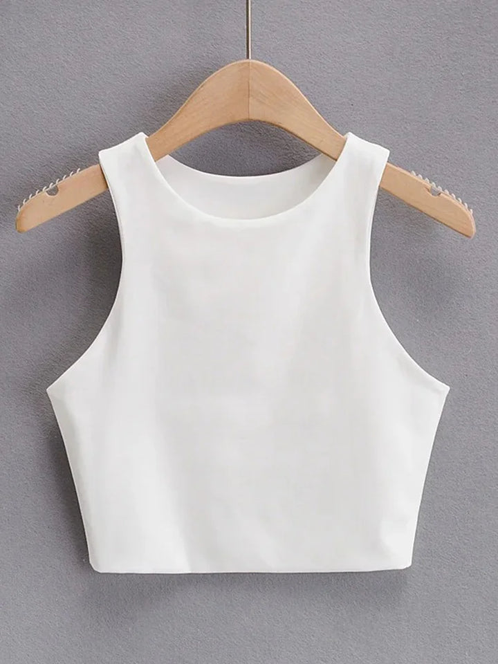 May | Slim Fit Sleeveless Tank Top