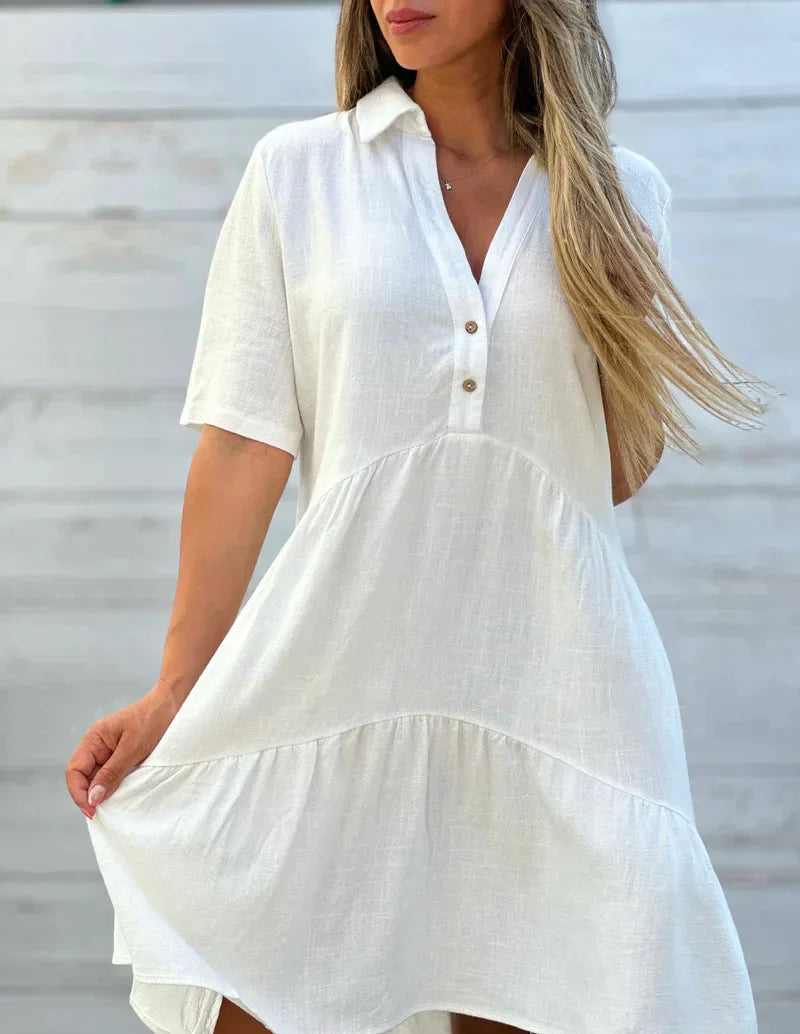 Jaya | V-Neck Mini Dress