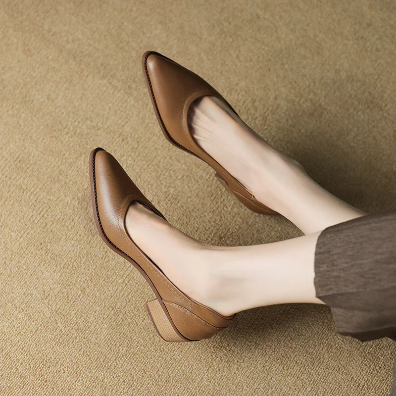 Dorvanna Mid Heeled Shoes