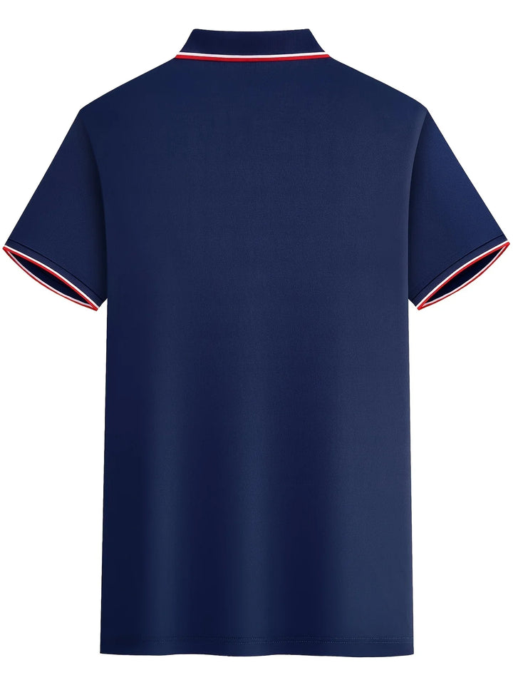 Martin | Casual Polo with Knight Print
