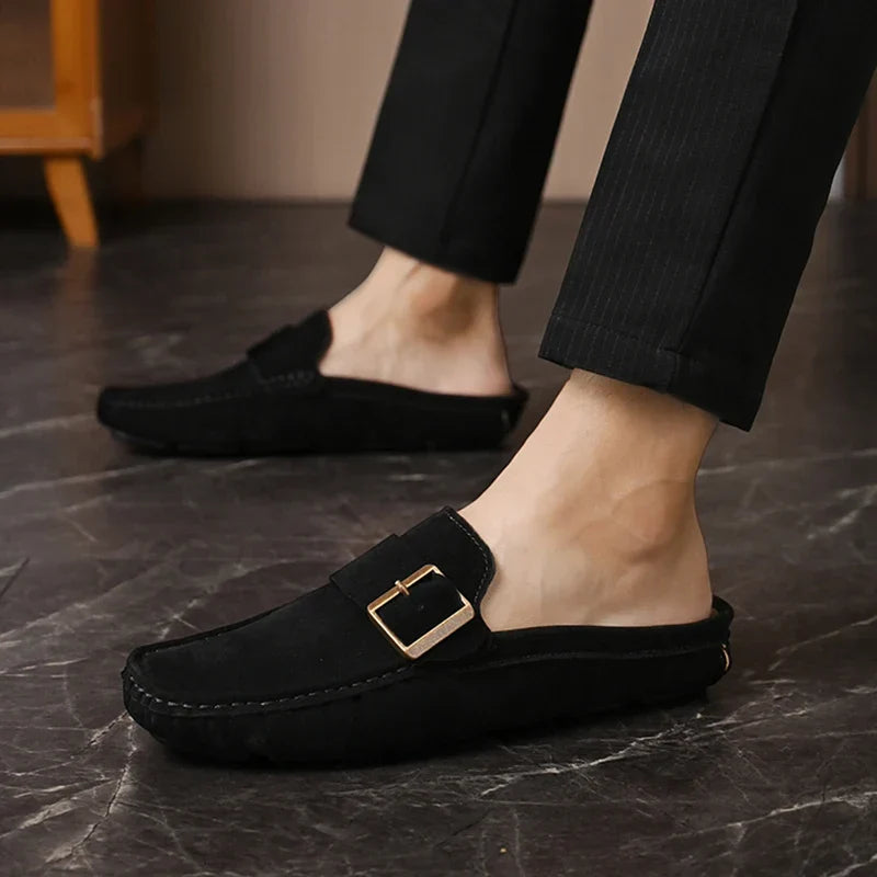 Zayden Suede Mules