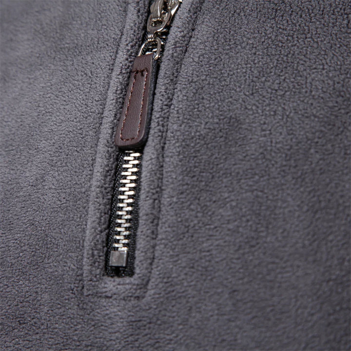 Hugh | Classic Half-Zip Sweater