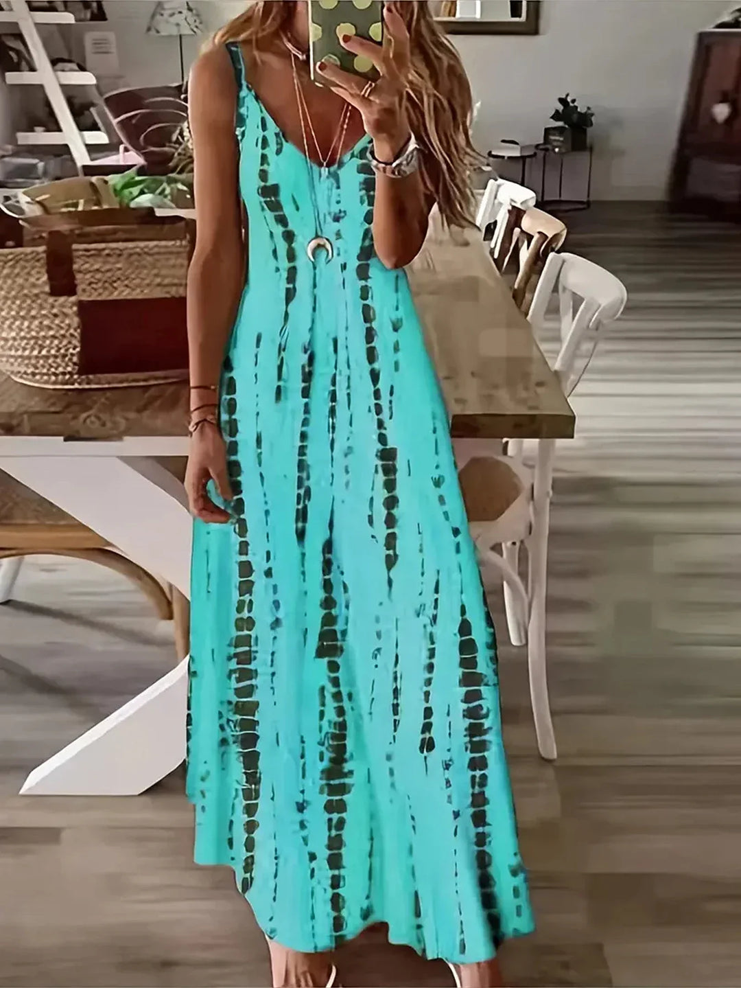 Kris | Casual Spaghetti Maxi Dress