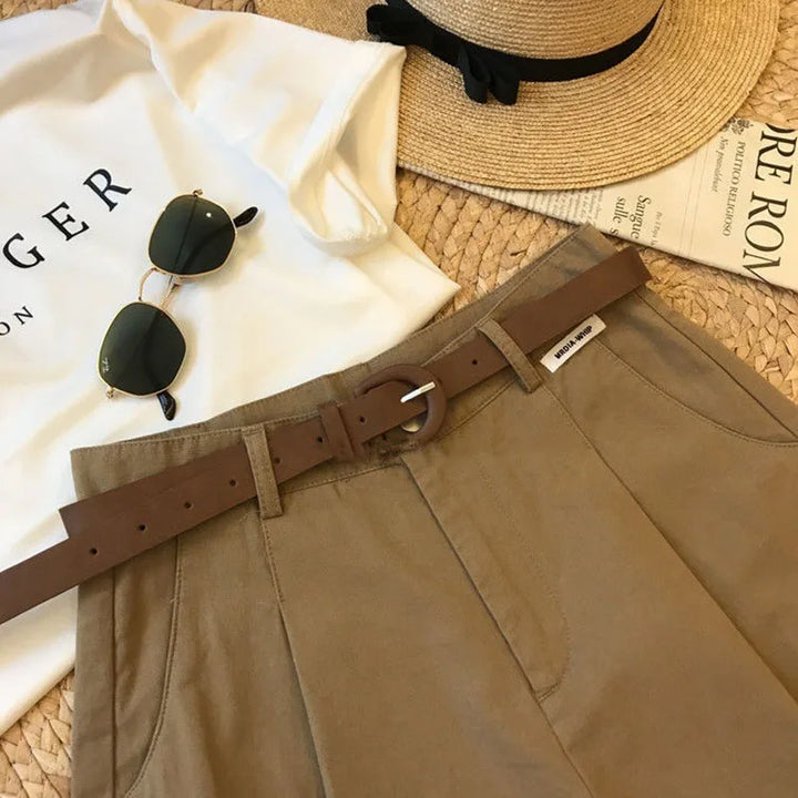 Audrie | Chic Wide-Leg Shorts