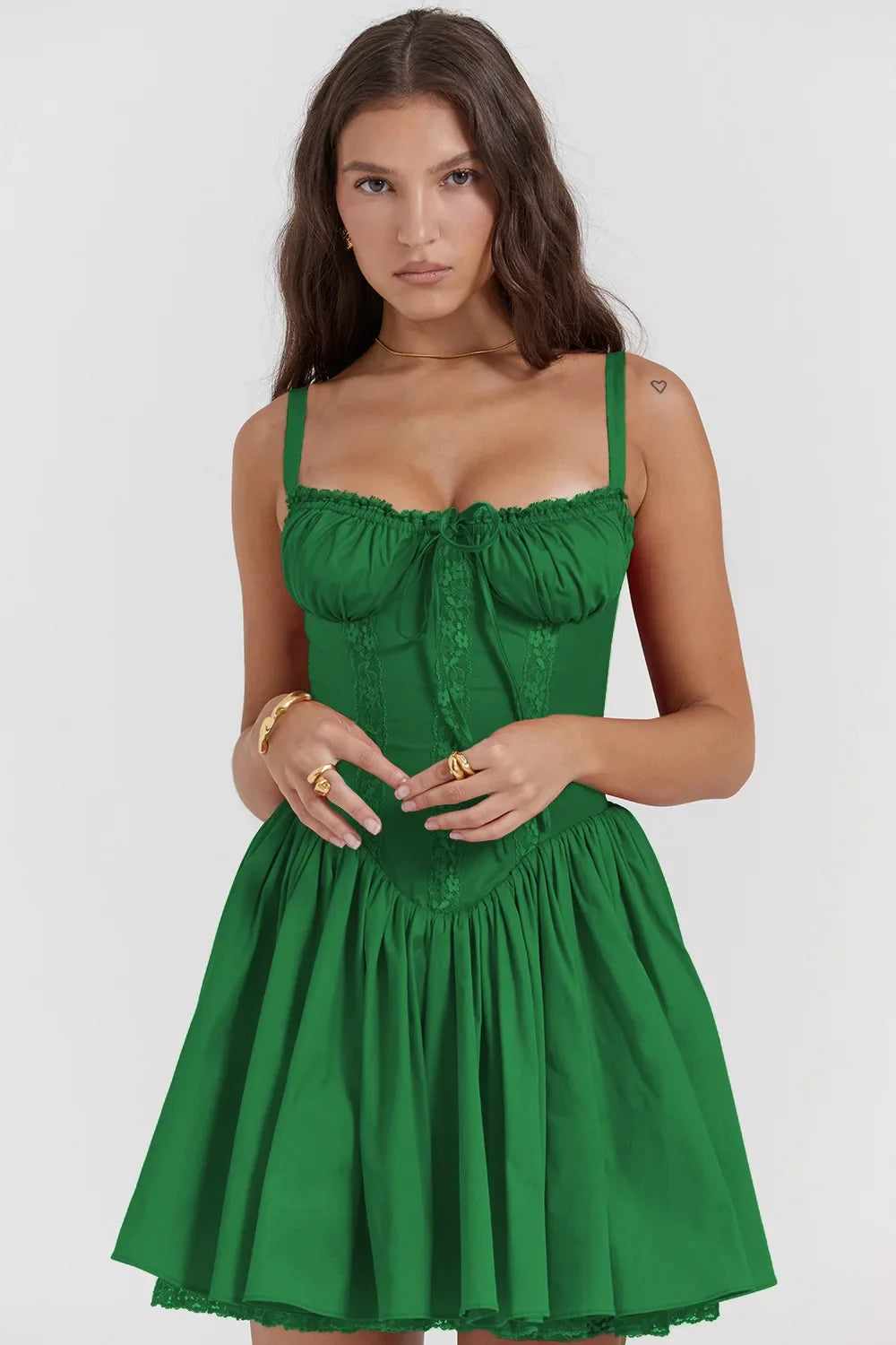 Klara | Laced Elegance Mini Dress